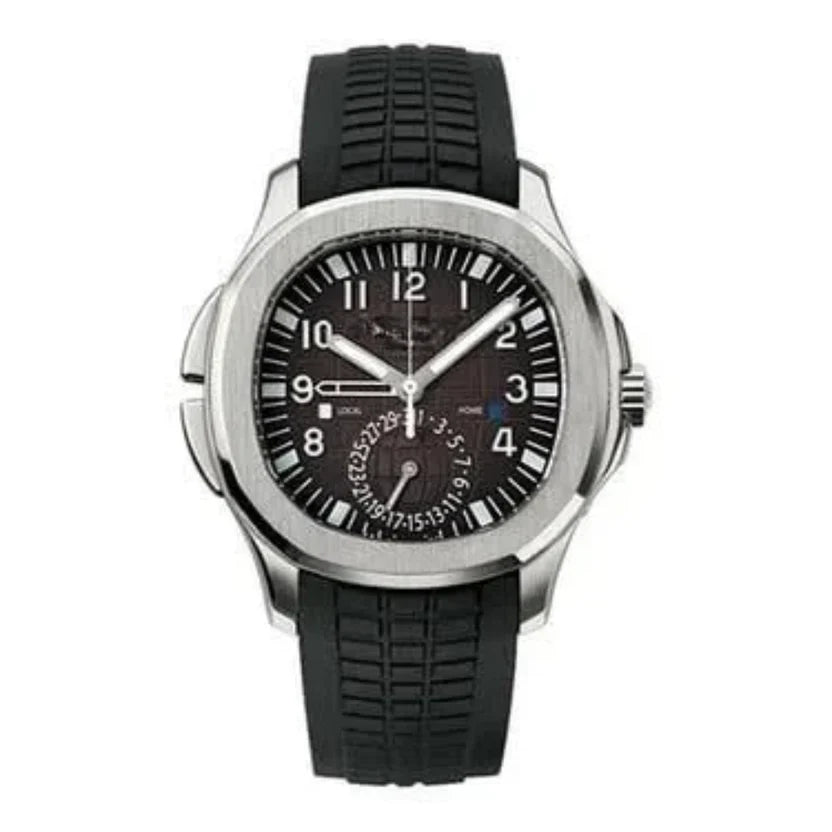 Aquanaut Chronograph Black Silver