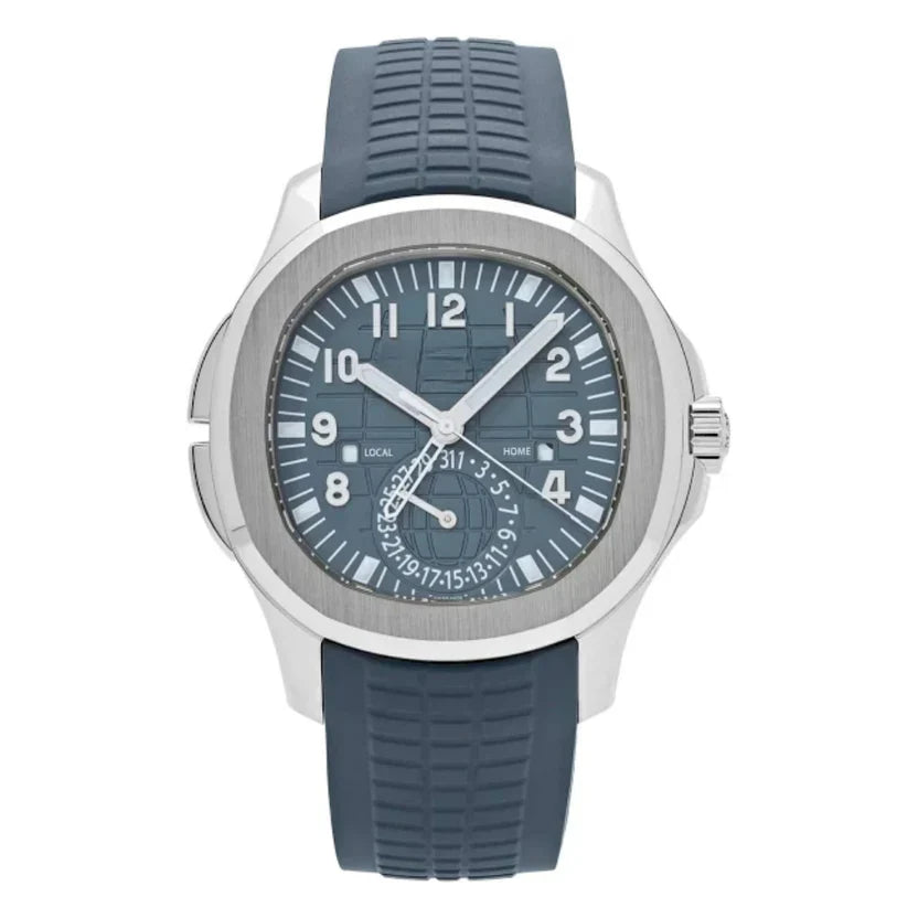 Aquanaut Chronograph Silver Blue